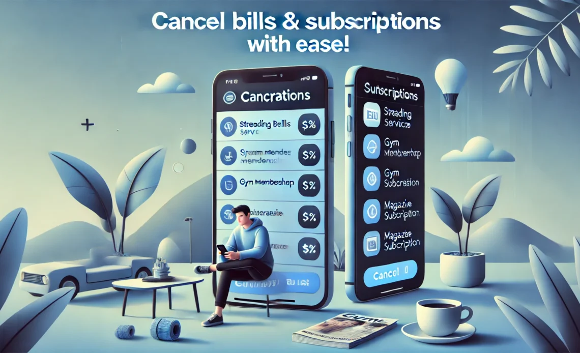 cutting cost of bills and subscriptions